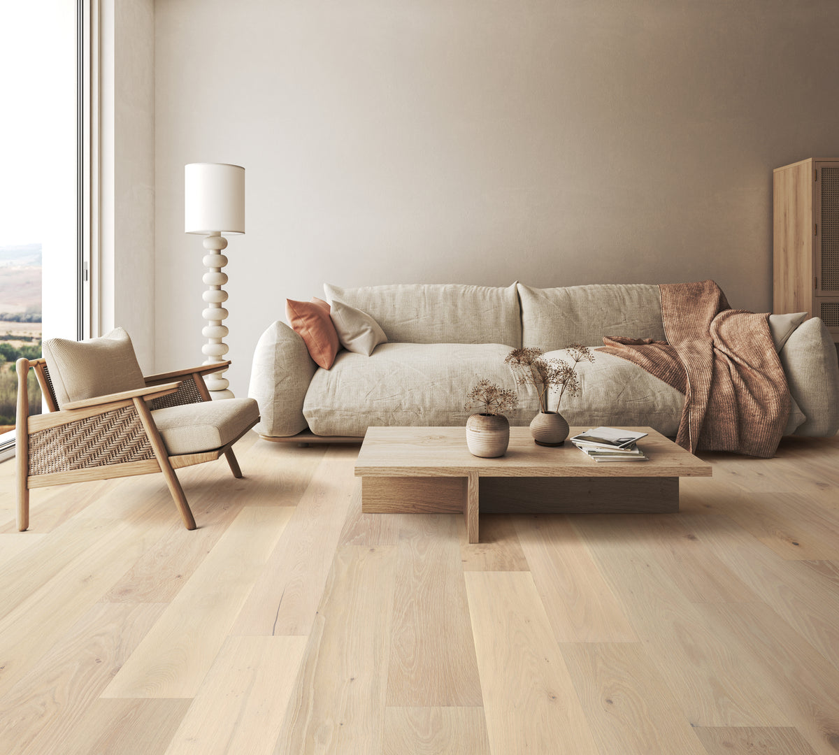 Calais hardwood in Basin Oak
