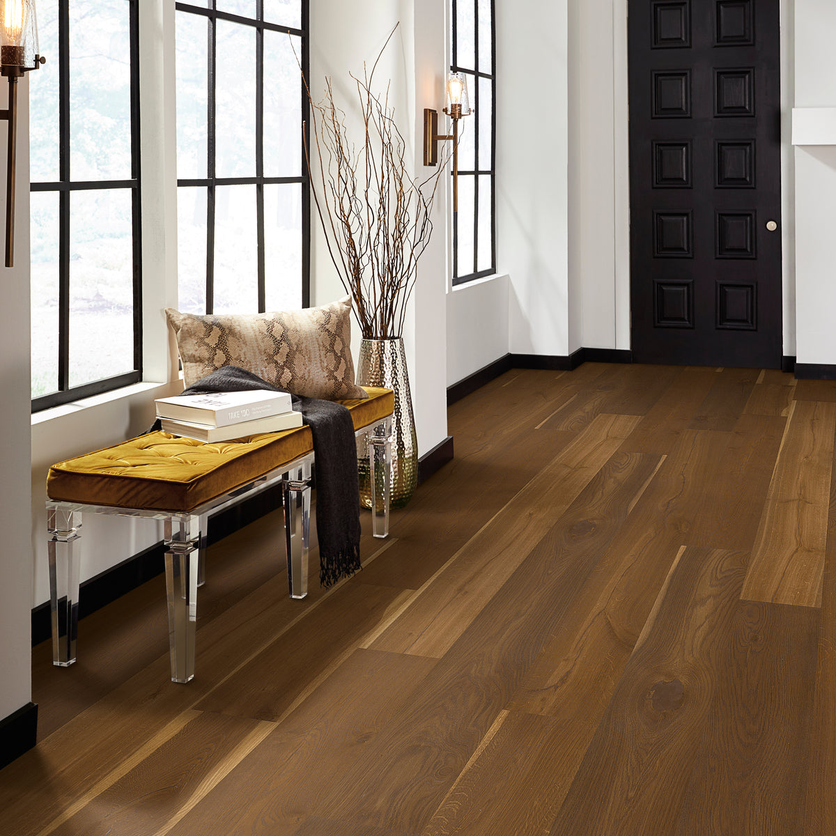 Chateau hardwood in a living room
