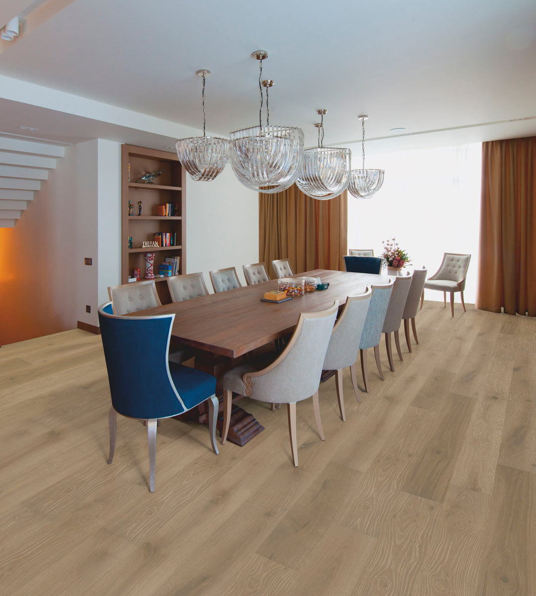 Citadel hardwood in a living room